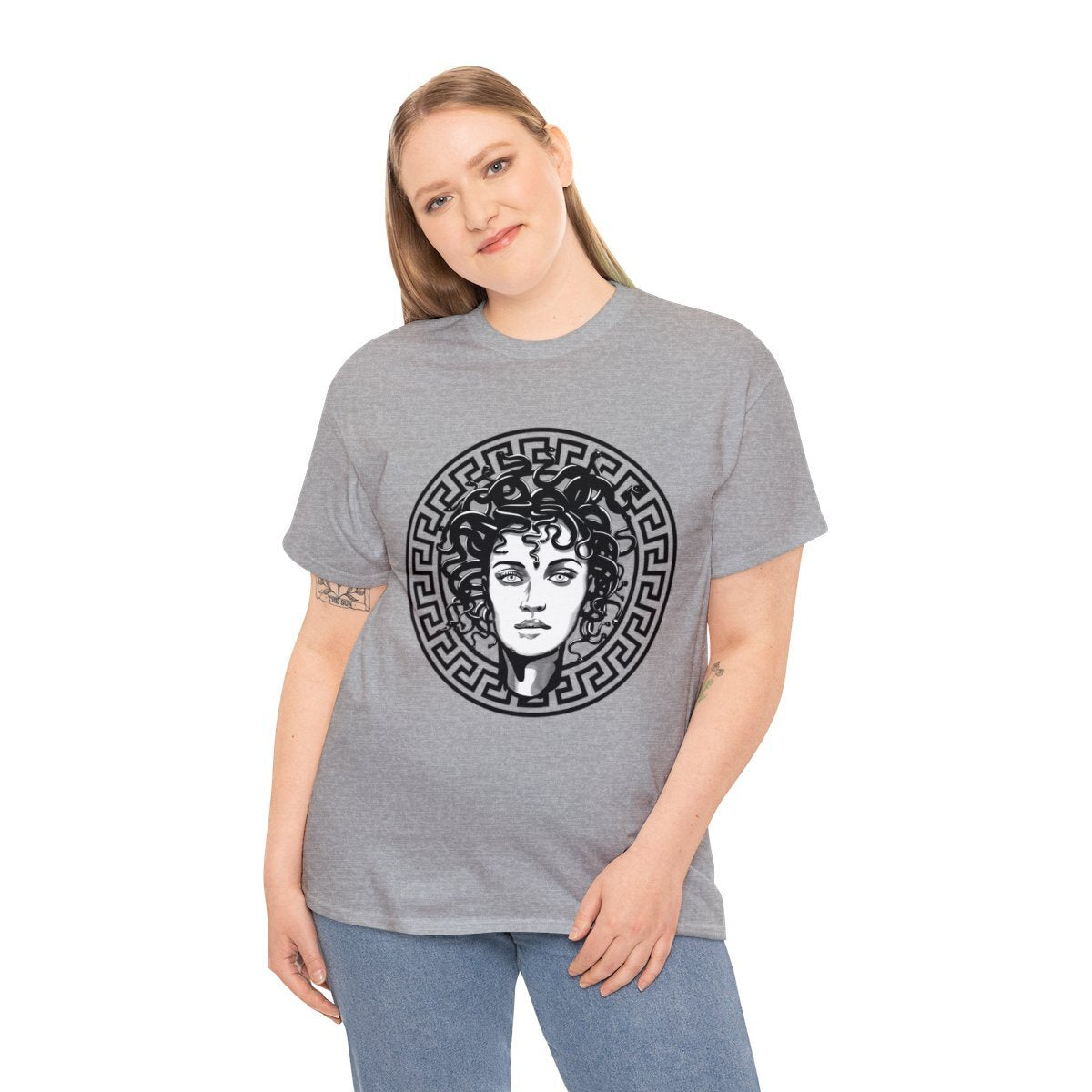 Medusa Graphic Tee, Medusa Unisex Heavy Cotton Tee