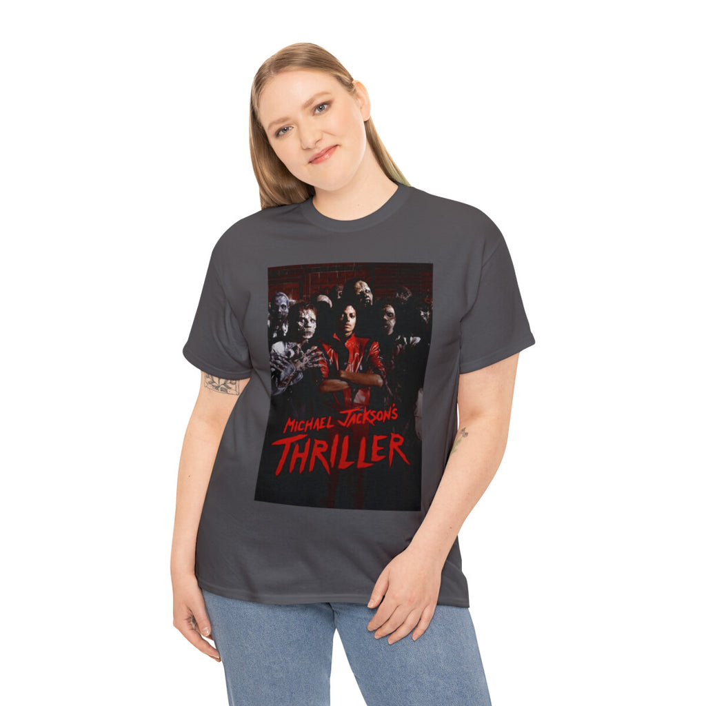 Thriller Unisex Heavy Cotton Tee, Custom Thriller Heavy Cotton Tee