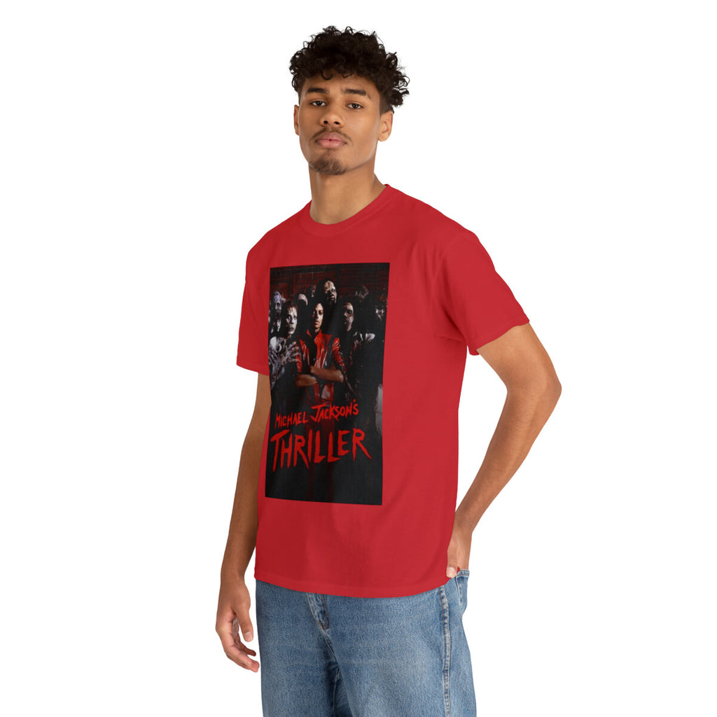 Thriller Unisex Heavy Cotton Tee, Custom Thriller Heavy Cotton Tee