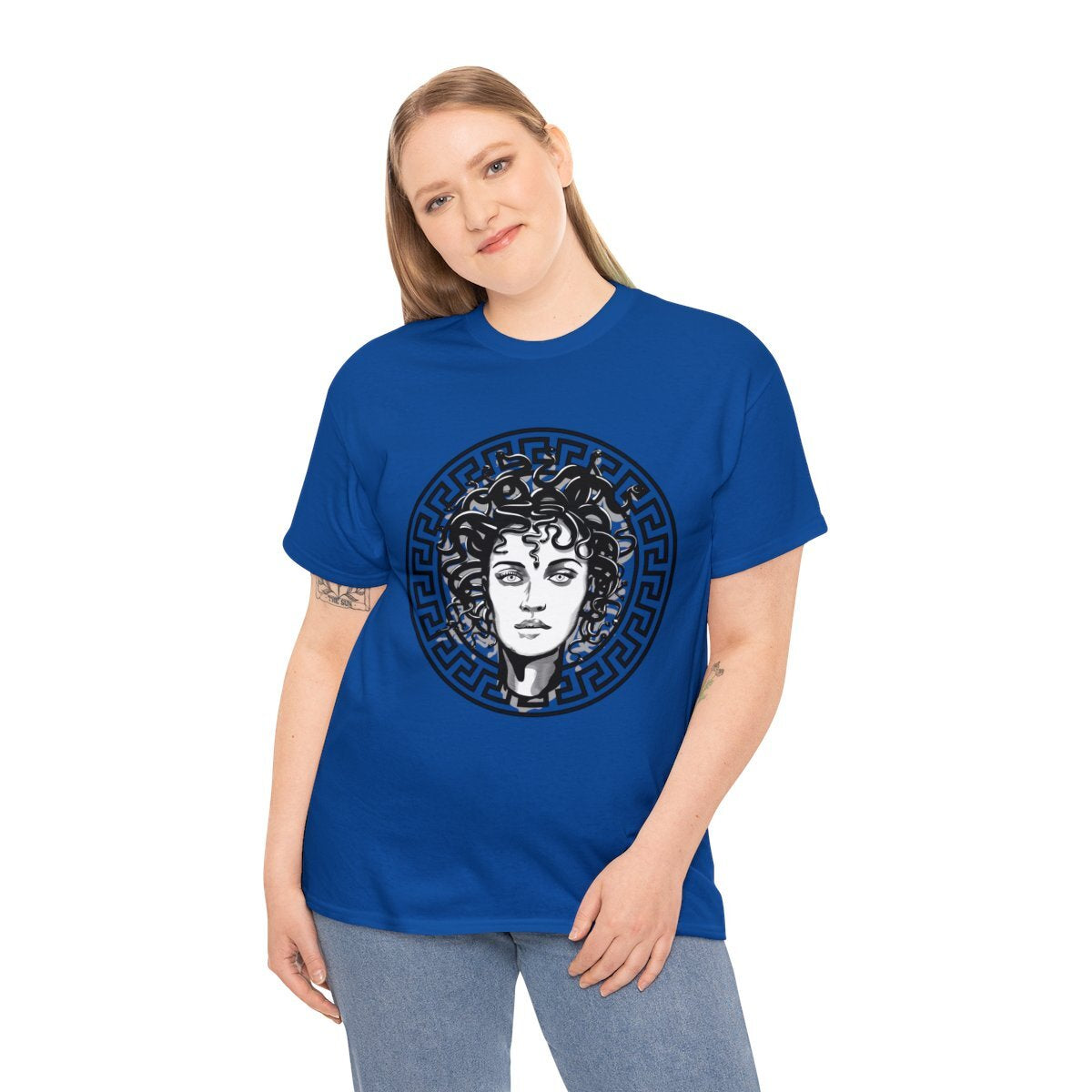 Medusa Graphic Tee, Medusa Unisex Heavy Cotton Tee