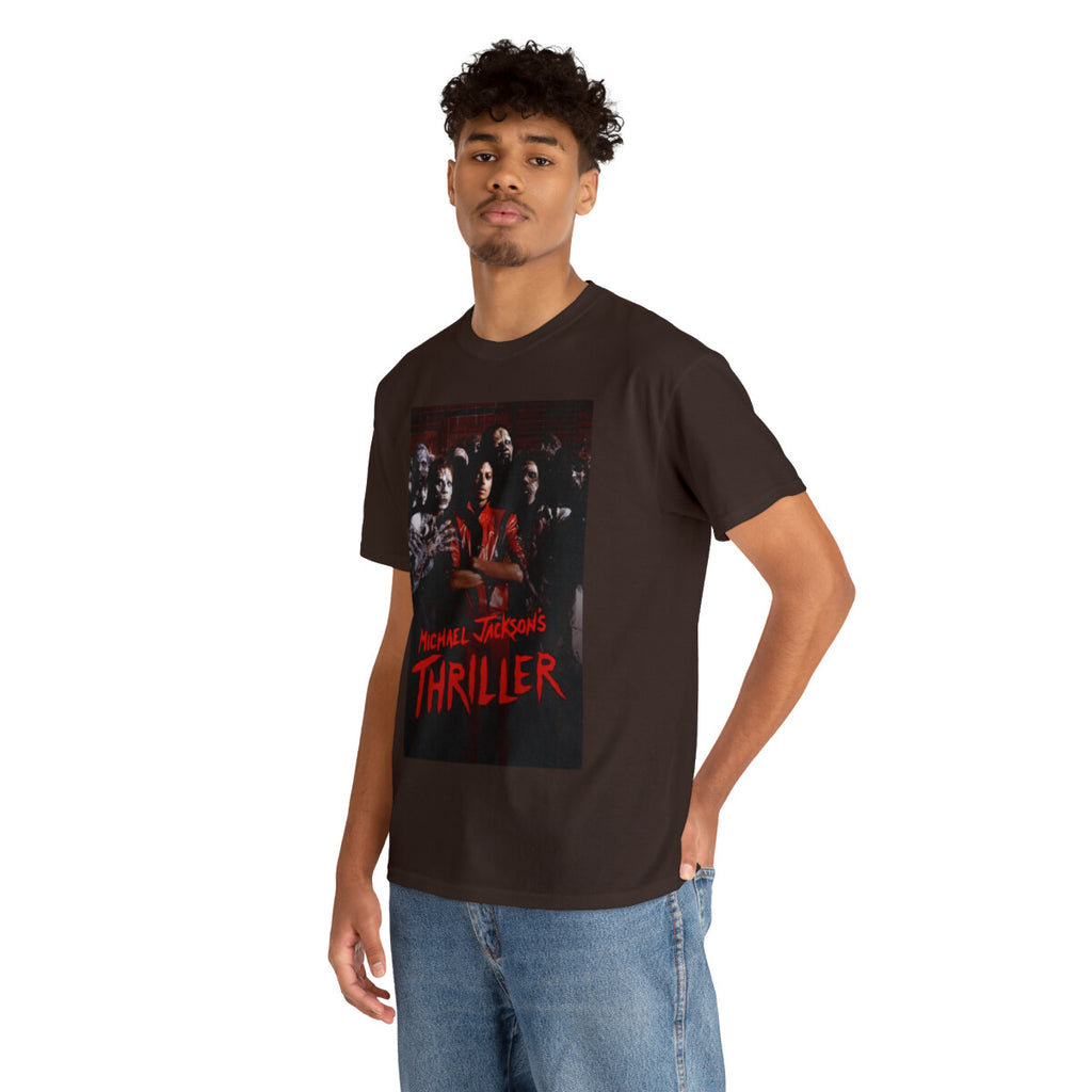 Thriller Unisex Heavy Cotton Tee, Custom Thriller Heavy Cotton Tee