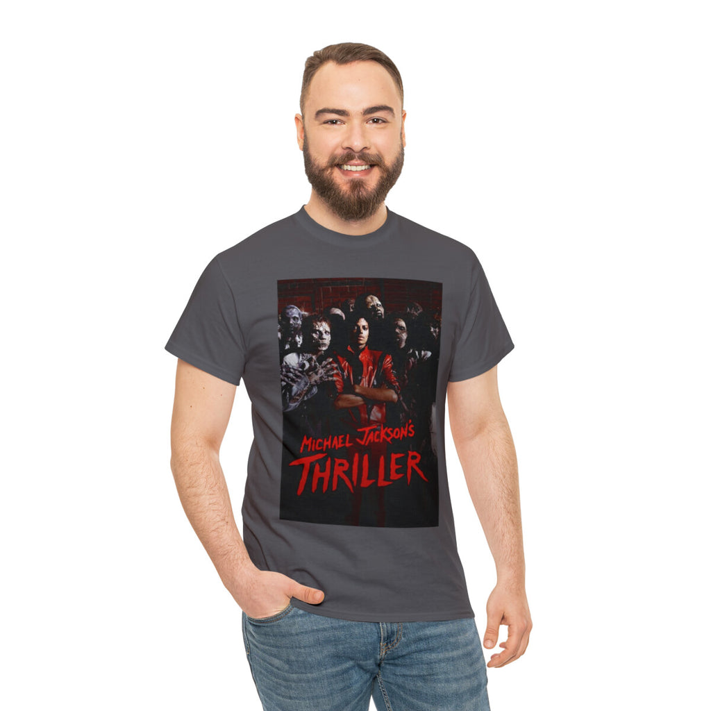 Thriller Unisex Heavy Cotton Tee, Custom Thriller Heavy Cotton Tee