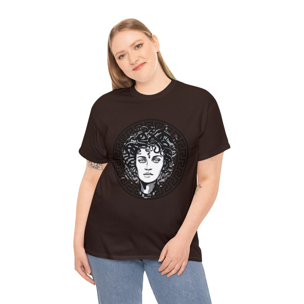 Medusa Graphic Tee, Medusa Unisex Heavy Cotton Tee