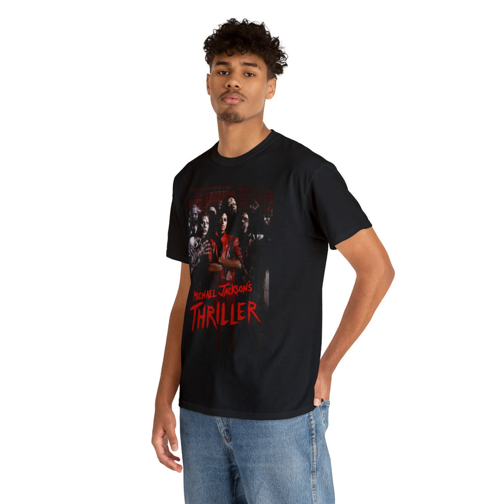 Thriller Unisex Heavy Cotton Tee, Custom Thriller Heavy Cotton Tee