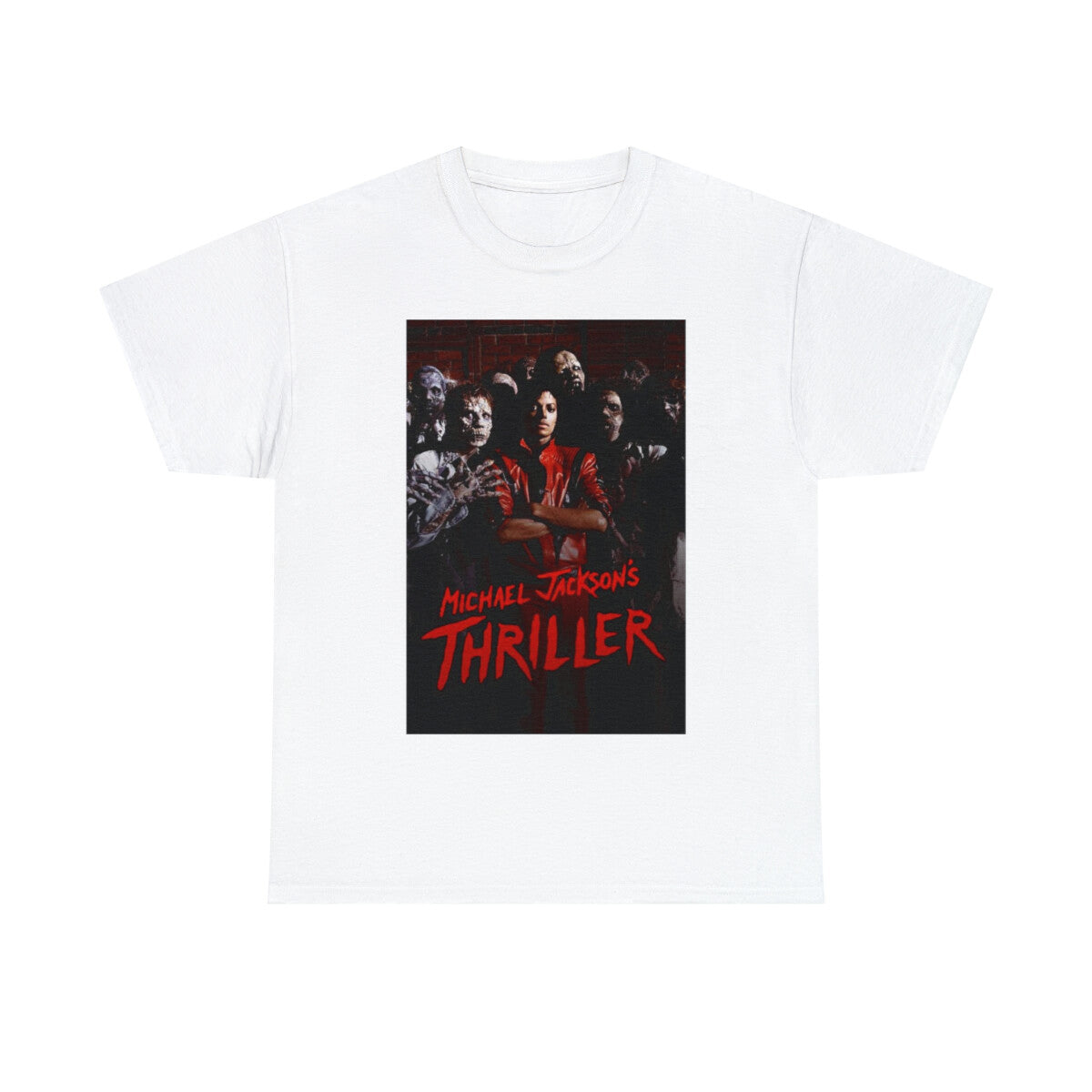 Thriller Unisex Heavy Cotton Tee, Custom Thriller Heavy Cotton Tee