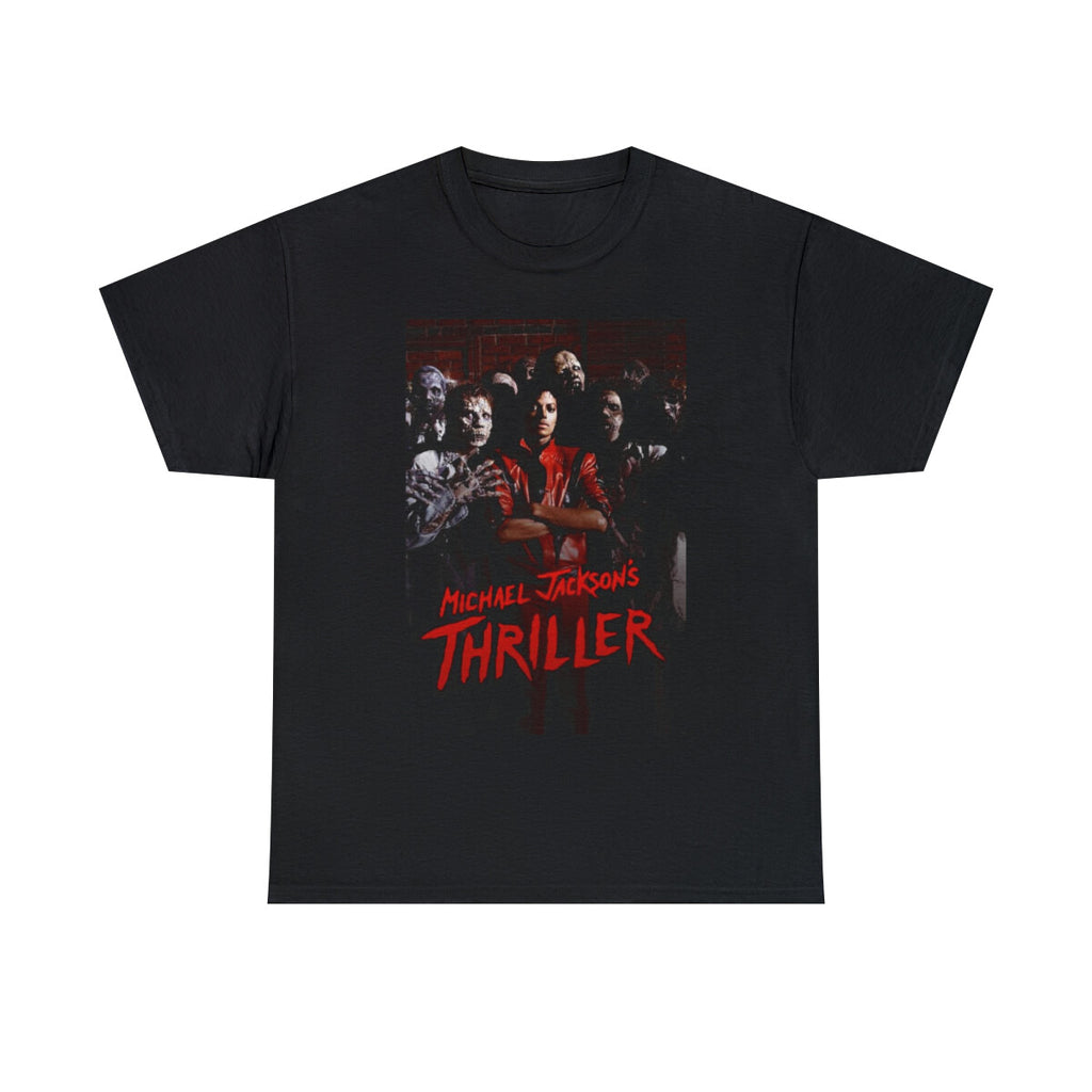 Thriller Unisex Heavy Cotton Tee, Custom Thriller Heavy Cotton Tee