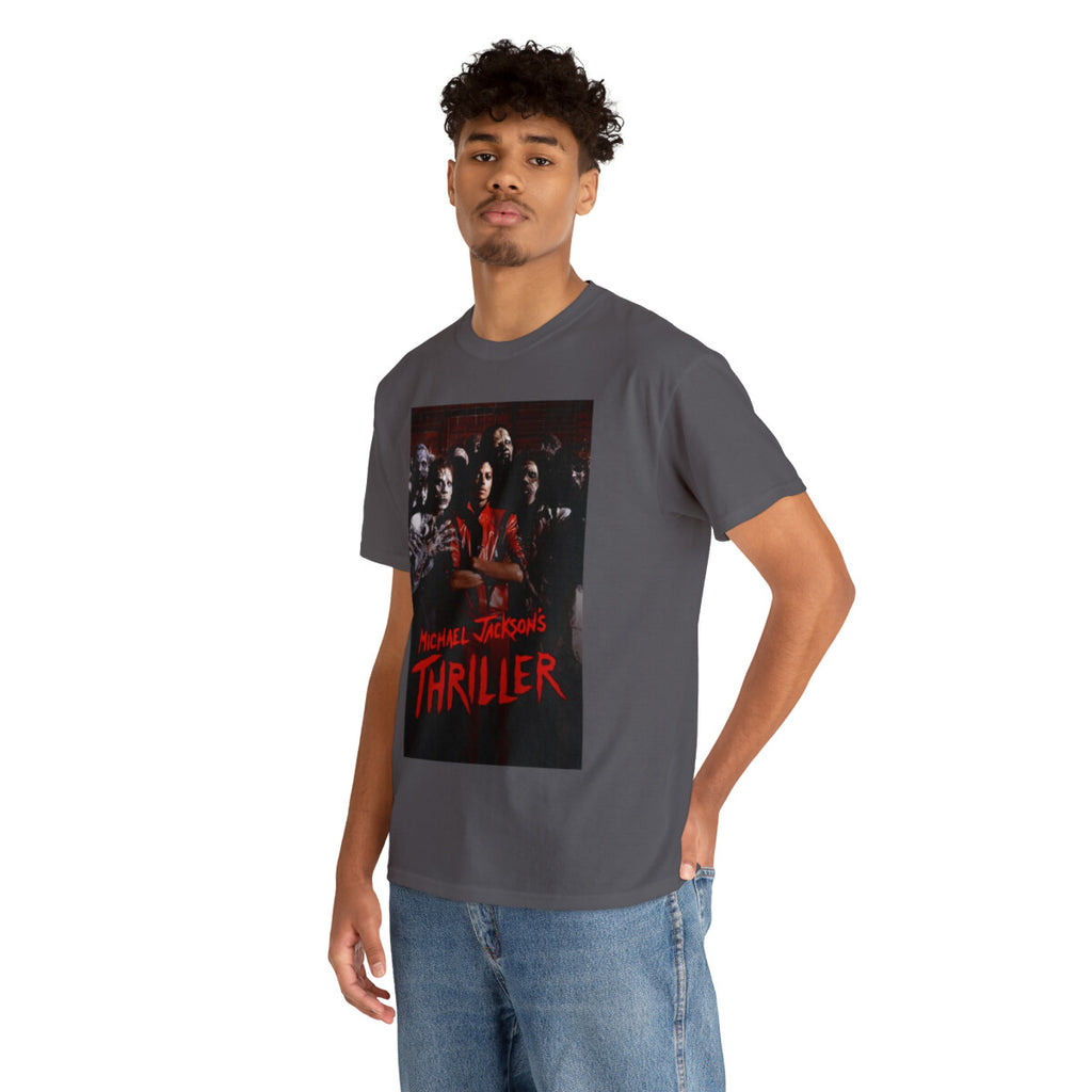 Thriller Unisex Heavy Cotton Tee, Custom Thriller Heavy Cotton Tee